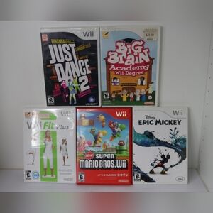 5 Wii Games
